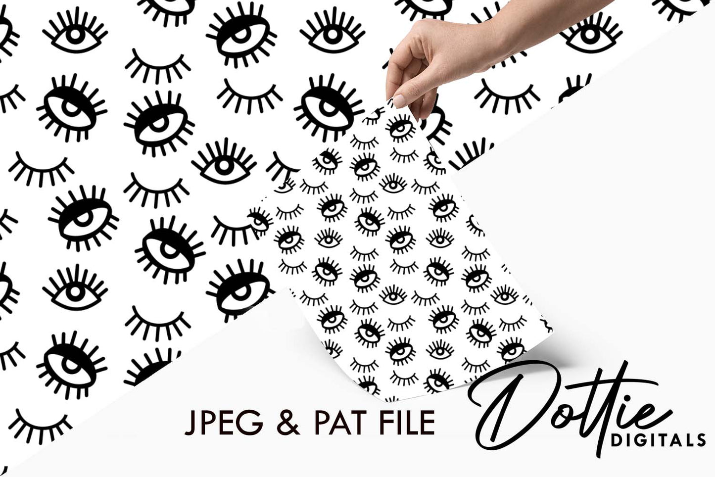 Eyes Repeat Seamless Pattern