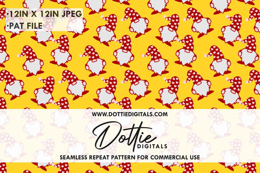 Love Gonks Repeat Seamless Pattern