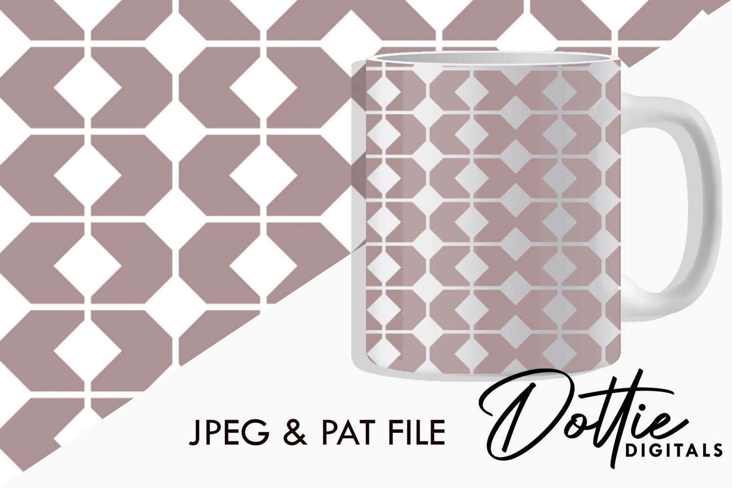 Zig Zag Repeat Seamless Pattern