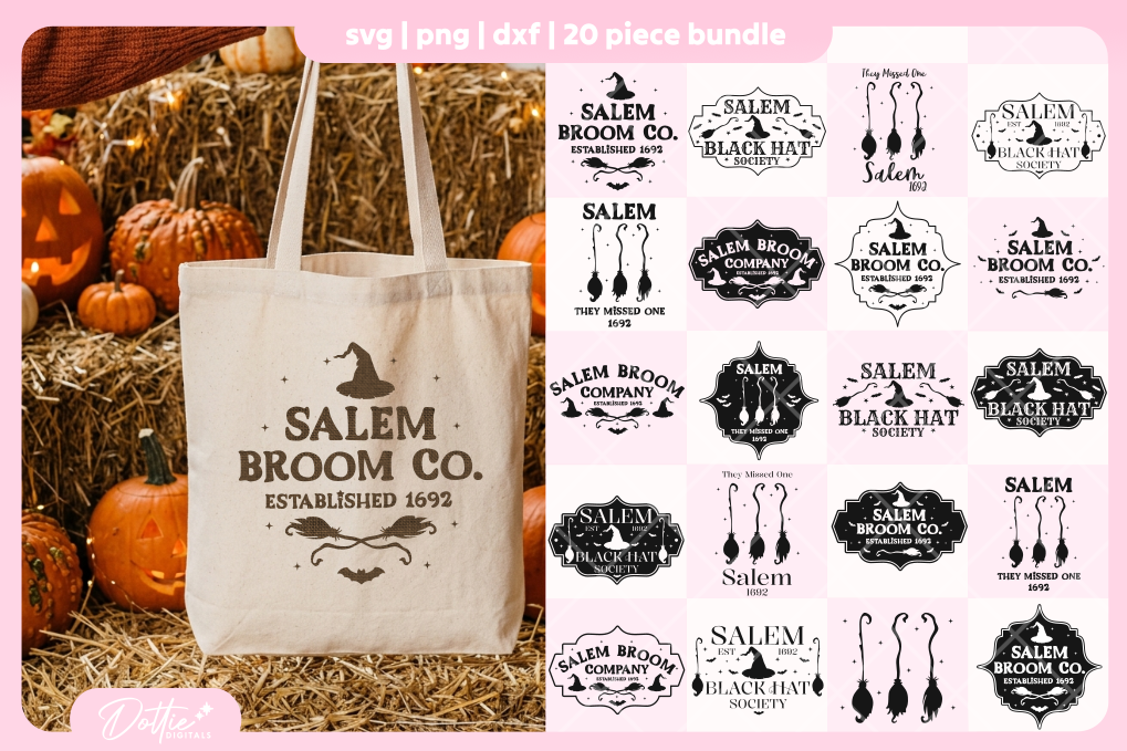 Salem FREE SVG PNG Craft File