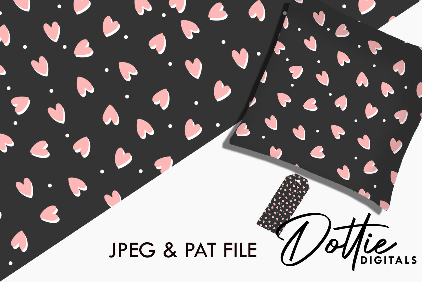 Pink Sunglasses Repeat Seamless Pattern