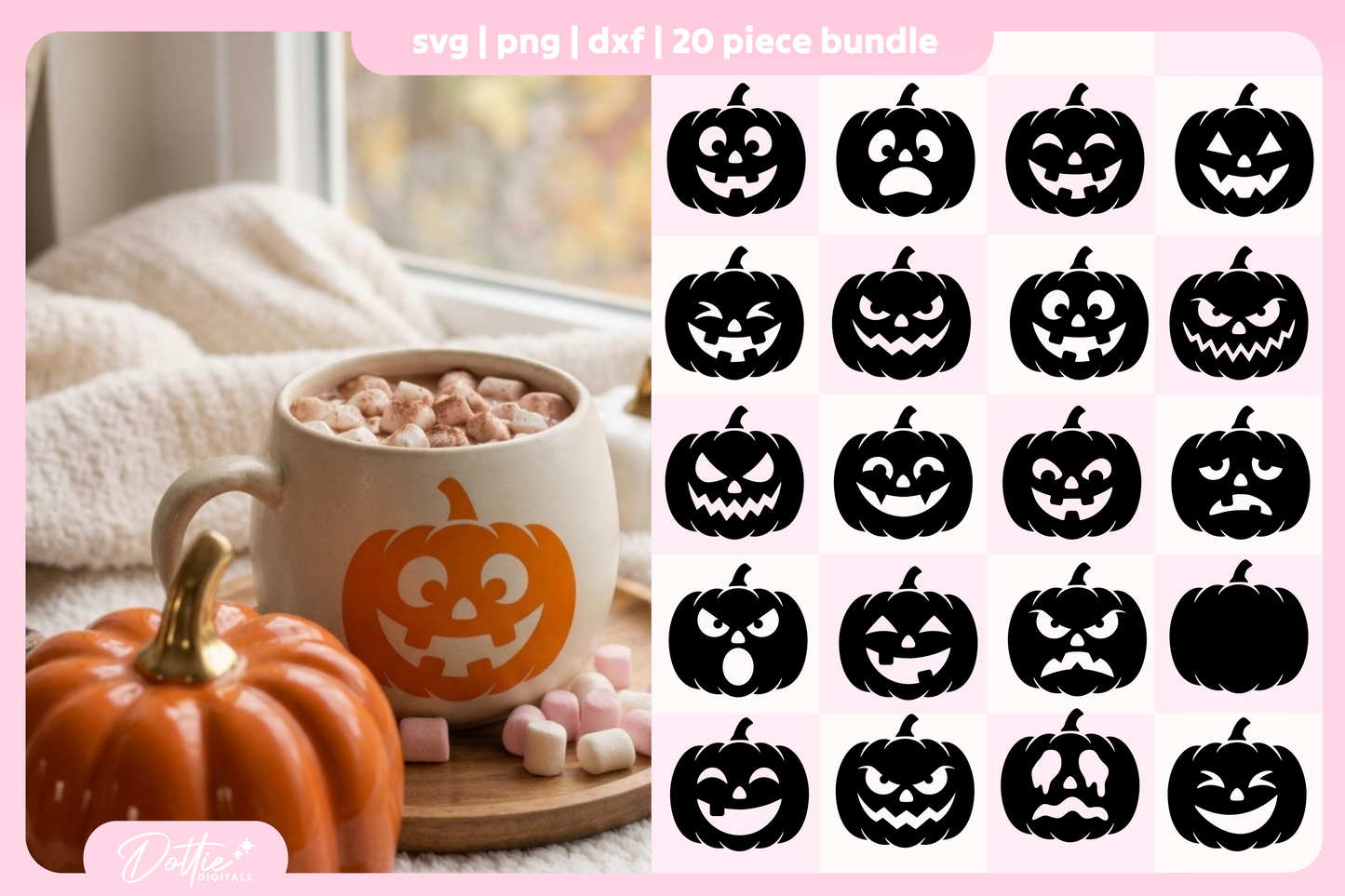 Jack O Lantern FREE SVG PNG Craft File