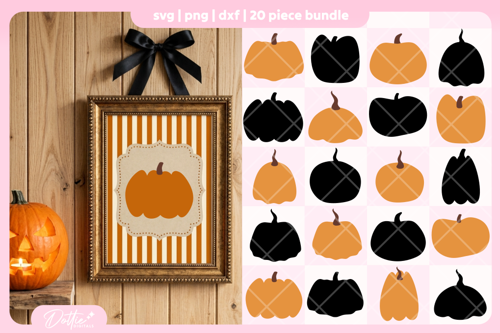 Pumpkin FREE SVG PNG Craft File