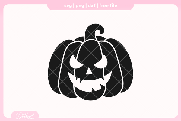 Jack O Lantern FREE SVG PNG Craft File
