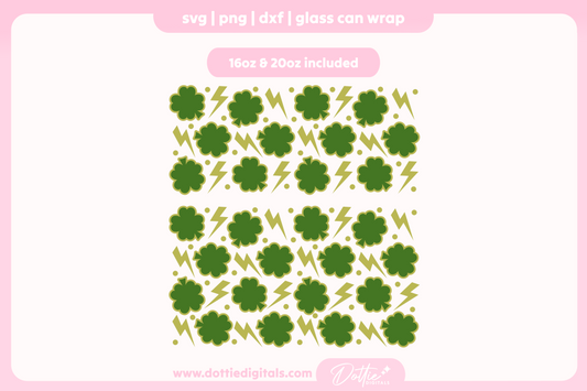 St Patrick's Day 16oz & 20oz Libbey Glass Can Bundle SVG PNG