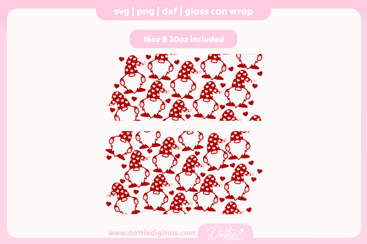 Love Gonks 16oz & 20oz Libbey Glass Can Bundle SVG PNG