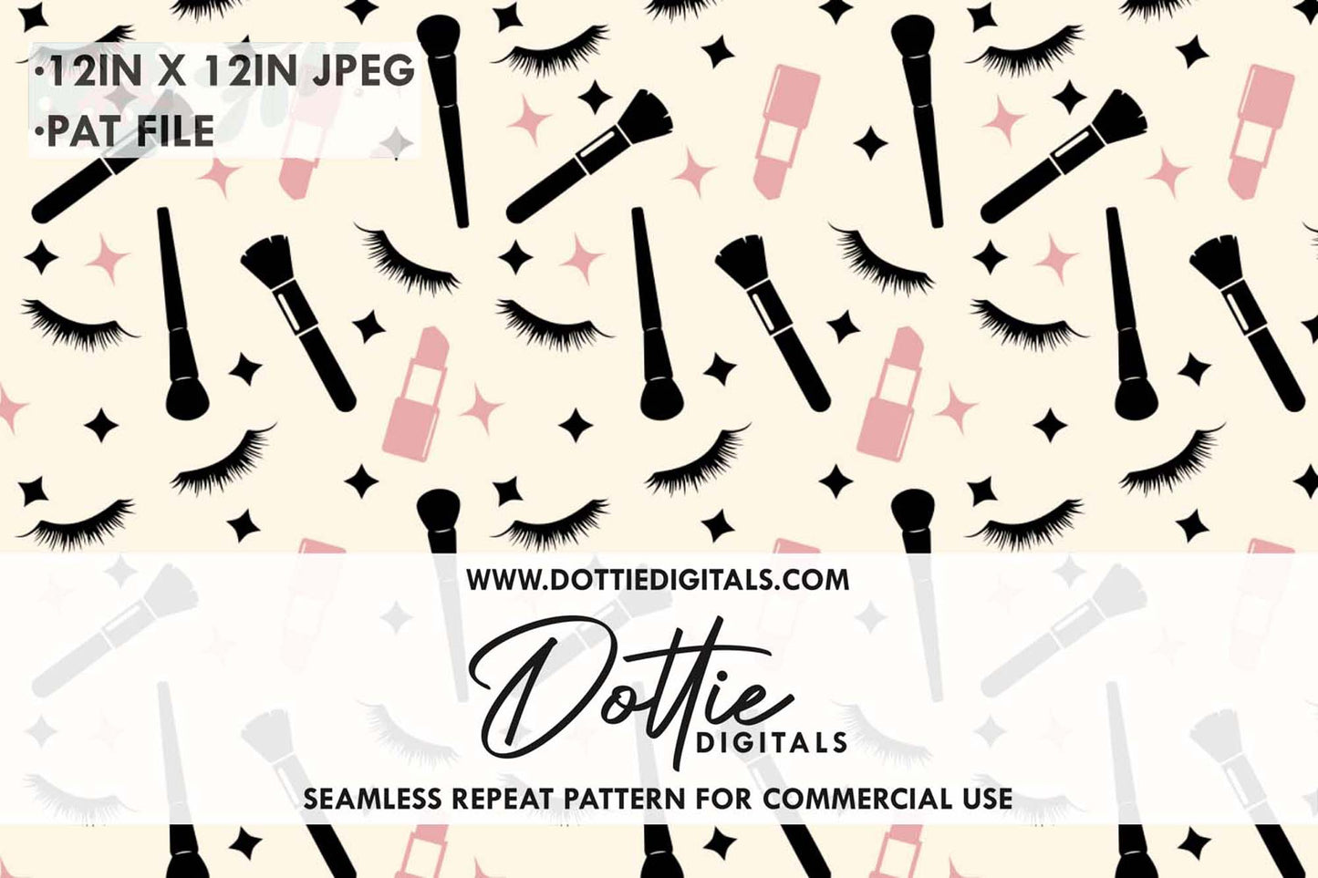Make Up Repeat Seamless Pattern