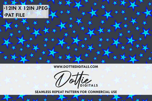 Stars Repeat Seamless Pattern