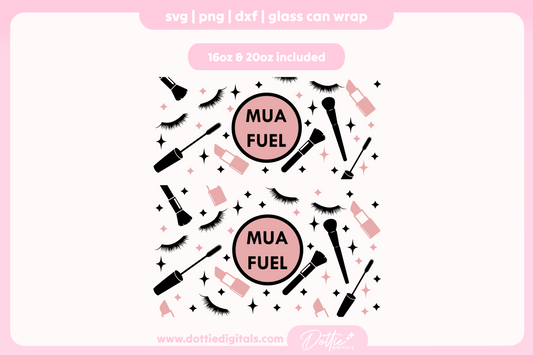 MUA Fuel 16oz & 20oz Libbey Glass Can Bundle SVG PNG