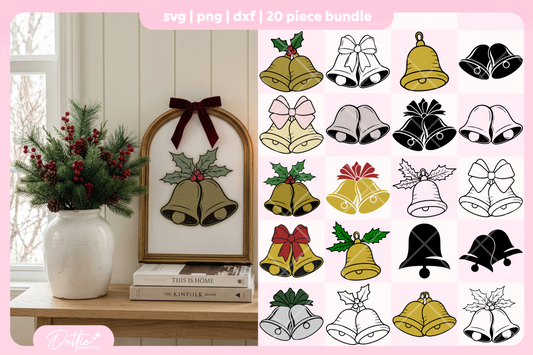 Bells FREE SVG PNG Craft File