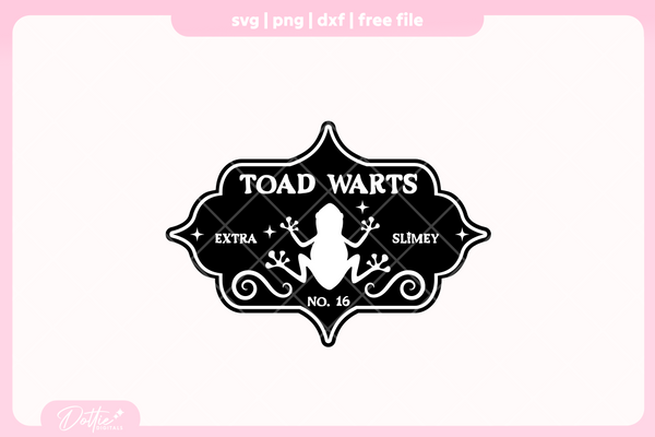 Black Potion Labels FREE SVG PNG Craft File