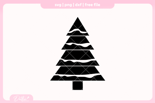 Christmas Trees FREE SVG PNG Craft File