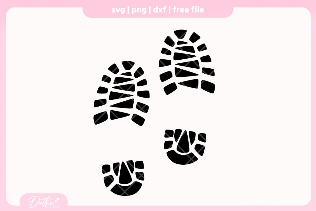 Santa Boots FREE SVG PNG Craft File