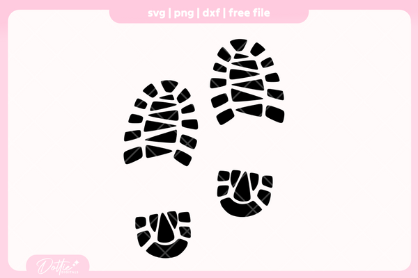Santa Boots FREE SVG PNG Craft File