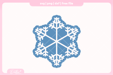 Snowflakes FREE SVG PNG Craft File
