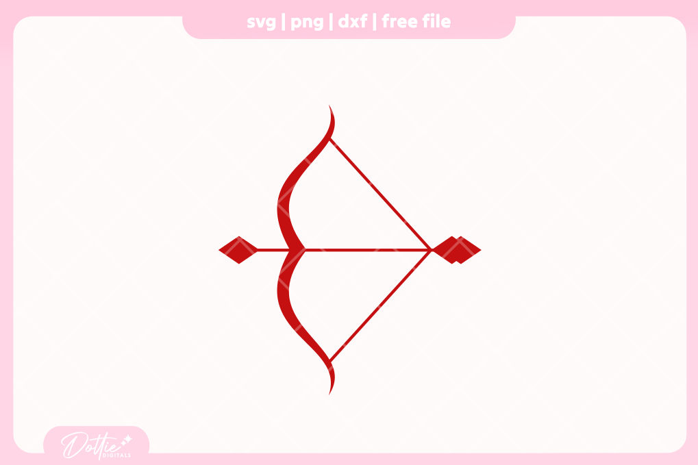 Cupid FREE SVG PNG Craft File