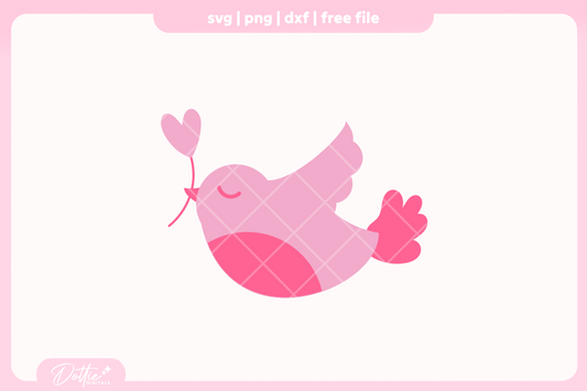 Cute Valentine FREE SVG PNG Craft File