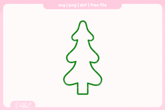 Doodle Trees FREE SVG PNG Craft File