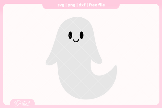 Ghost FREE SVG PNG Craft File