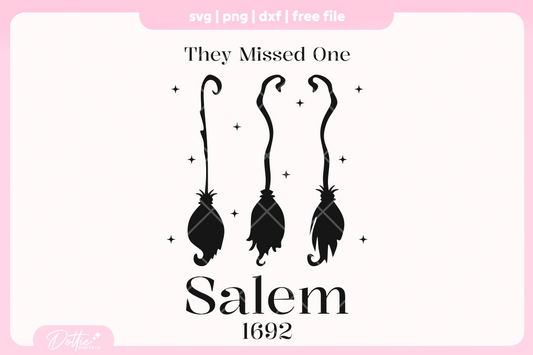 Salem FREE SVG PNG Craft File