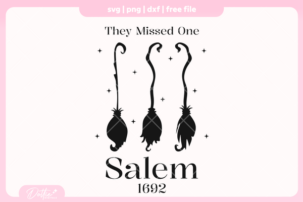 Salem FREE SVG PNG Craft File