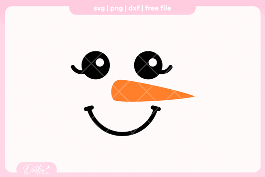 Snowmen FREE SVG PNG Craft File