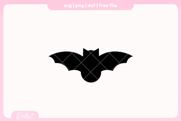 Spooky Bats FREE SVG PNG Craft File