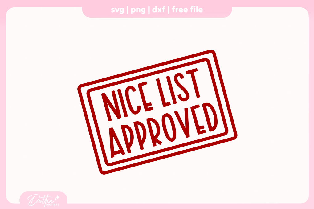 Gift Stamps FREE SVG PNG Craft File