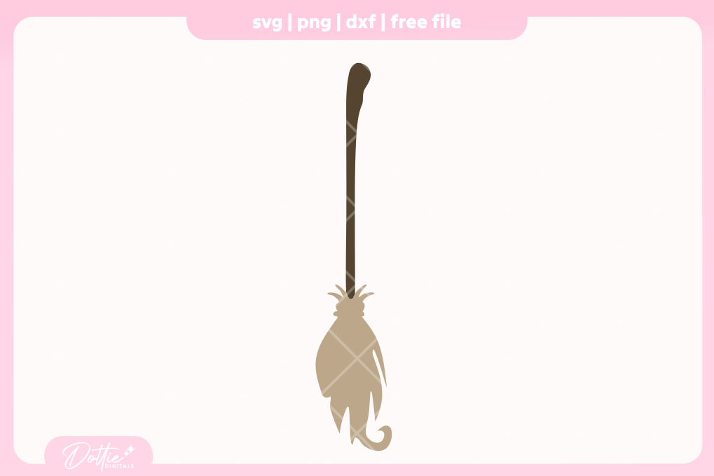 Broomsticks FREE SVG PNG Craft File