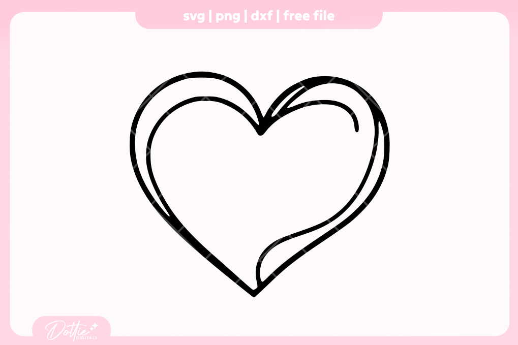 Hearts FREE SVG PNG Craft File