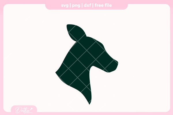 Reindeer FREE SVG PNG Craft File