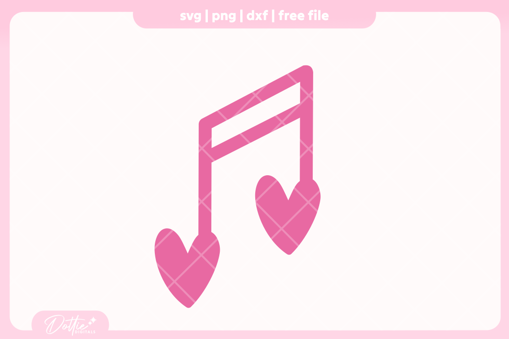 Valentine's Day FREE SVG PNG Craft File