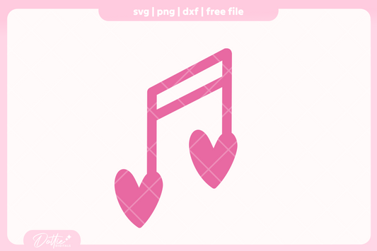 Valentine's Day FREE SVG PNG Craft File
