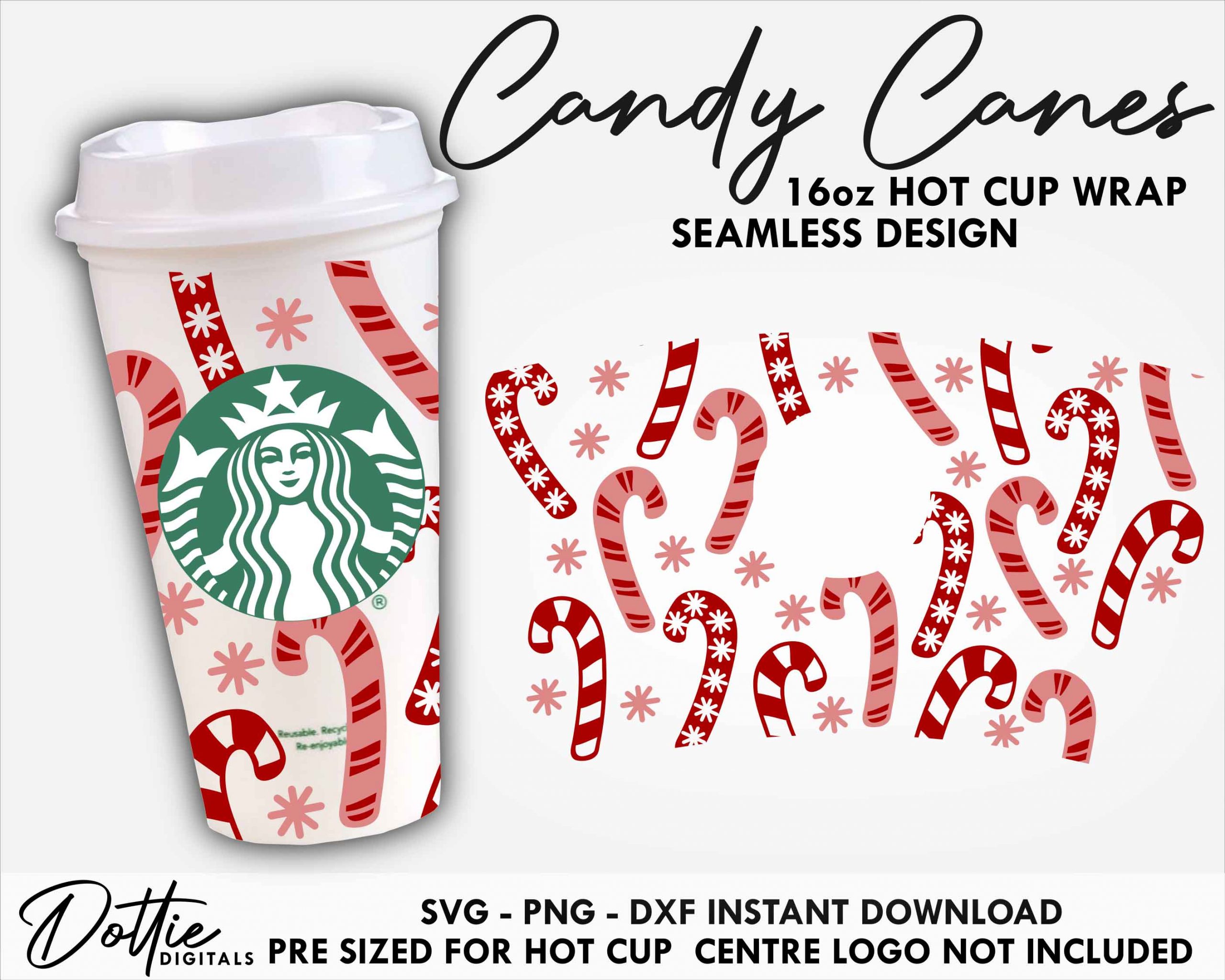 Dottie Digitals - Pastel Rainbow Starbucks Cold Cup SVG PNG DXF Cutting  File 24oz Boho Scandi Venti Cup Instant Digital Download Coffee Cricut  Stylish