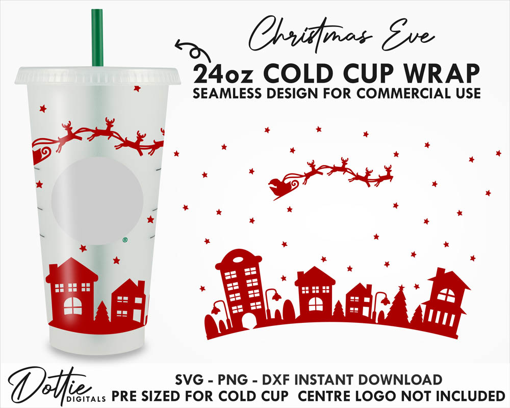 Santa Hat Starbucks Cup, Venti Cold Cup, Christmas Starbucks Cup, Santa  Coffee Cup 