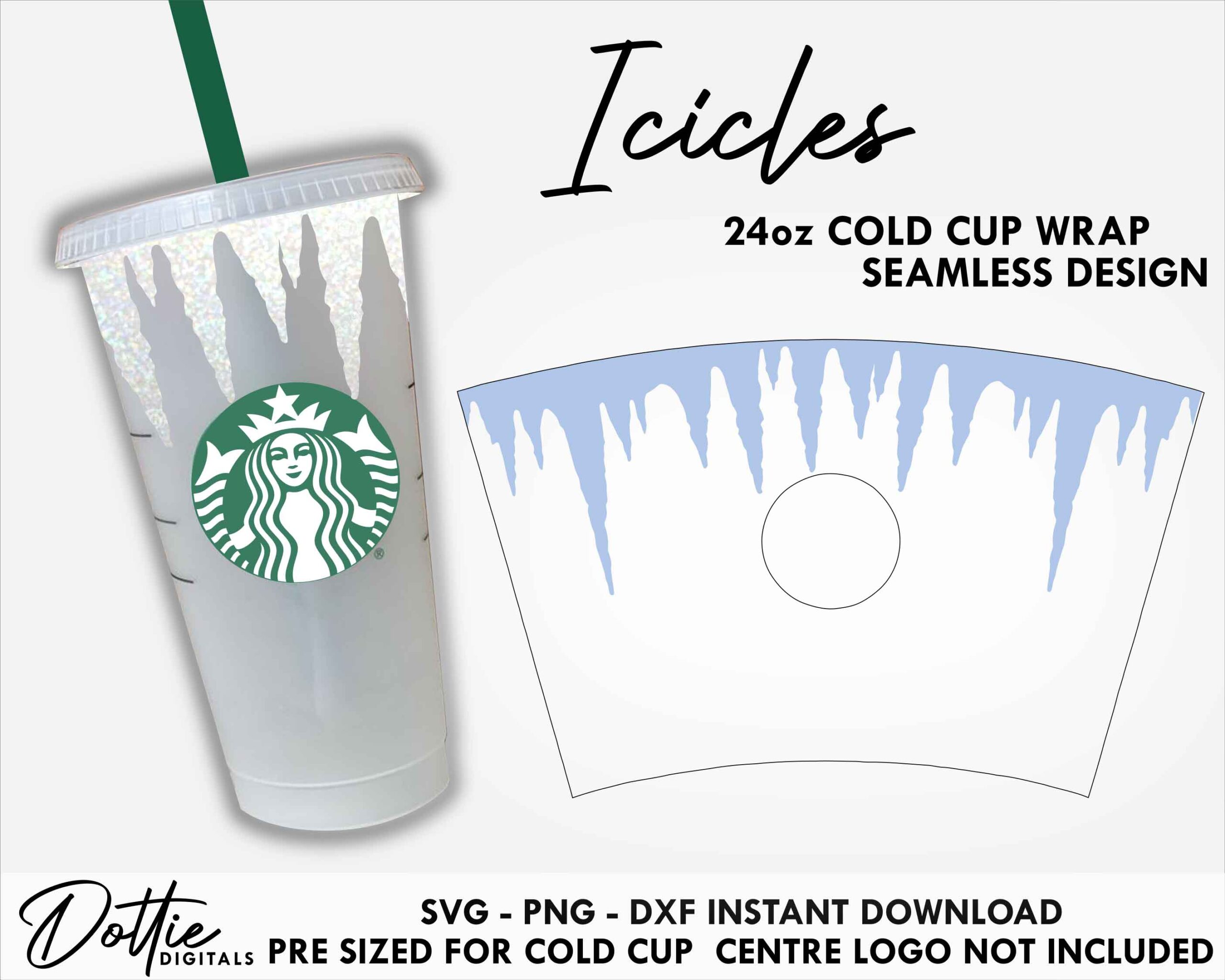 24oz Coffee Cold Cup Wrap,Christmas Cold Cup Svg, Venti Cup Wrap Svg, Xmas  Coffee Svg, Halloween Svg,Venti Cold Cup Svg, Tumbler Wrap Png