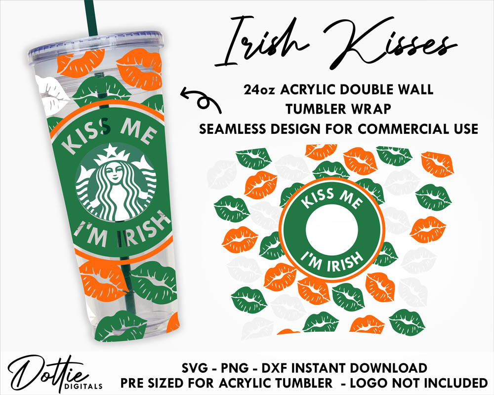 Dottie Digitals - Marshmallow Charms 24oz Starbucks Cold Cup Wrap SVG PNG  DXF Cutting File