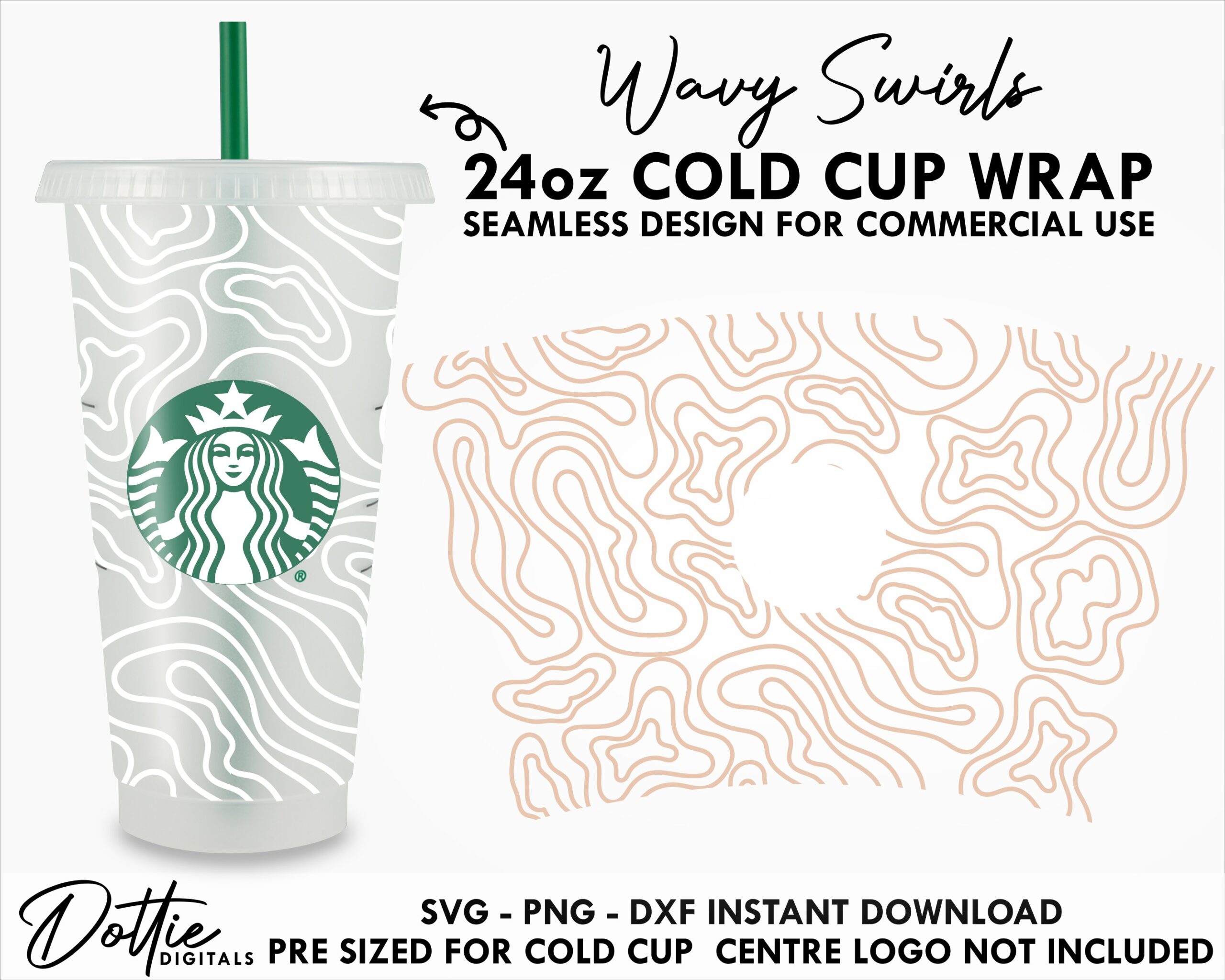 Terrazzo Starbucks Cold Cup SVG PNG Dxf Terrazzo Pattern Tiles 24oz Venti  Cup Instant Digital Download Coffee Tumbler