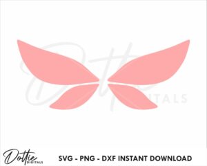 Wings SVG PNG DXF Cutting Craft File