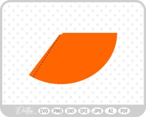 3D Paper Party Hat Craft SVG PNG DXF – Cricut Silhouette Cutting File