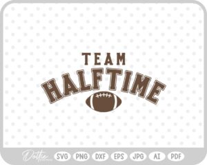 Football Big Game Sunday Half Time Show SVG PNG DXF – Cricut Silhouette Cutting File