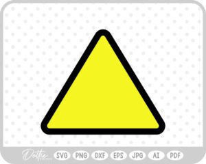 Biohazard Symbol  SVG PNG DXF – Cricut Silhouette Cutting File