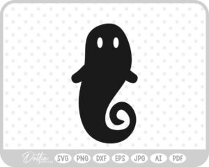 Ghost SVG PNG DXF – Cricut Silhouette Cutting File