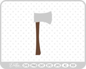 Axe Axes Halloween Blood SVG PNG DXF – Cricut Silhouette Cutting File