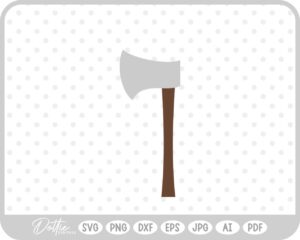 Axe Axes Halloween Blood SVG PNG DXF – Cricut Silhouette Cutting File