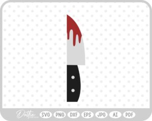 Knife Knives Halloween Blood SVG PNG DXF – Cricut Silhouette Cutting File