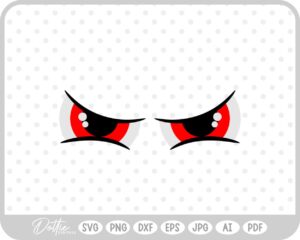 Halloween Scary Eyes  SVG PNG DXF – Cricut Silhouette Cutting File