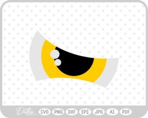 Halloween Scary Eyes  SVG PNG DXF – Cricut Silhouette Cutting File