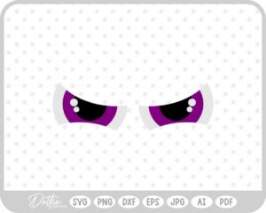 Halloween Scary Eyes  SVG PNG DXF – Cricut Silhouette Cutting File