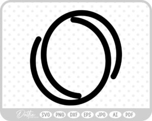 Connected Shape SVG PNG DXF – Cricut Silhouette Cutting File